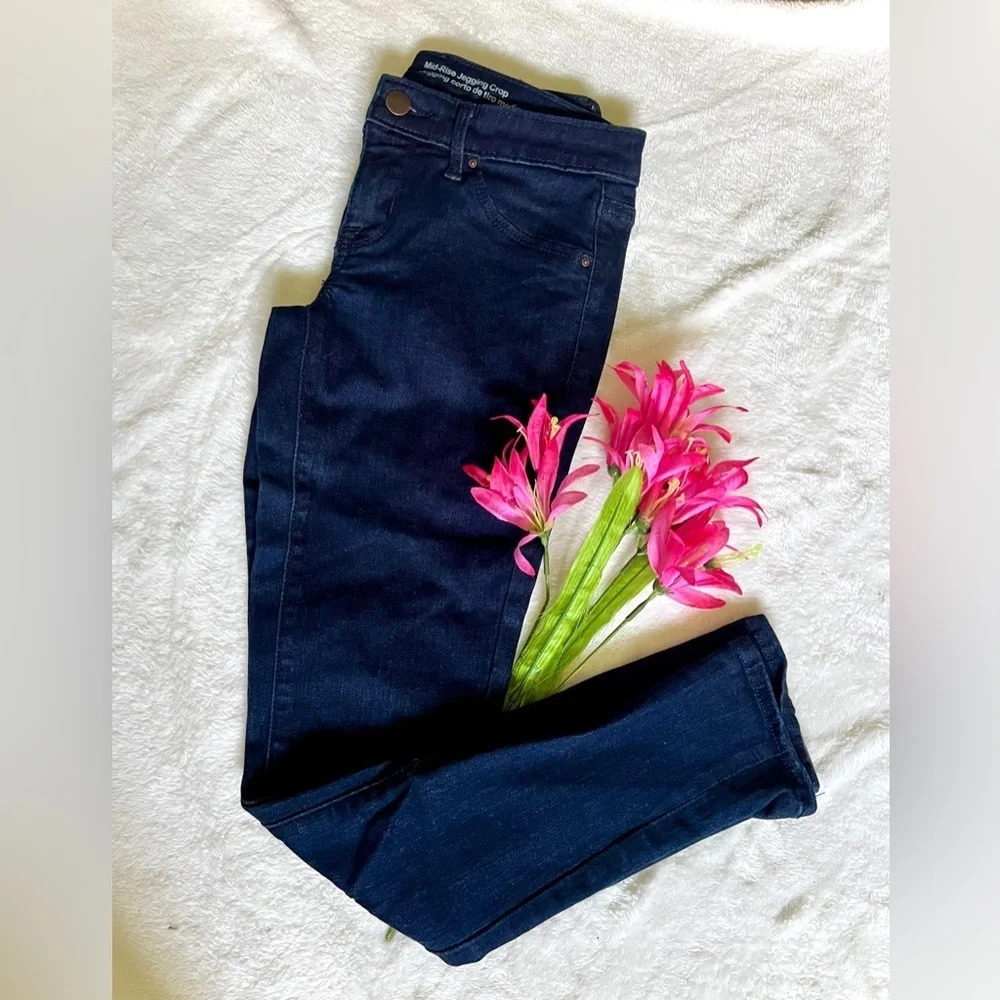 Mossimo Mid-Rise Cropped Denim Jegging - Size 00/24